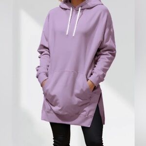 theWarmy Oversized Cozy Hoodie Tunic Dress 2Xl